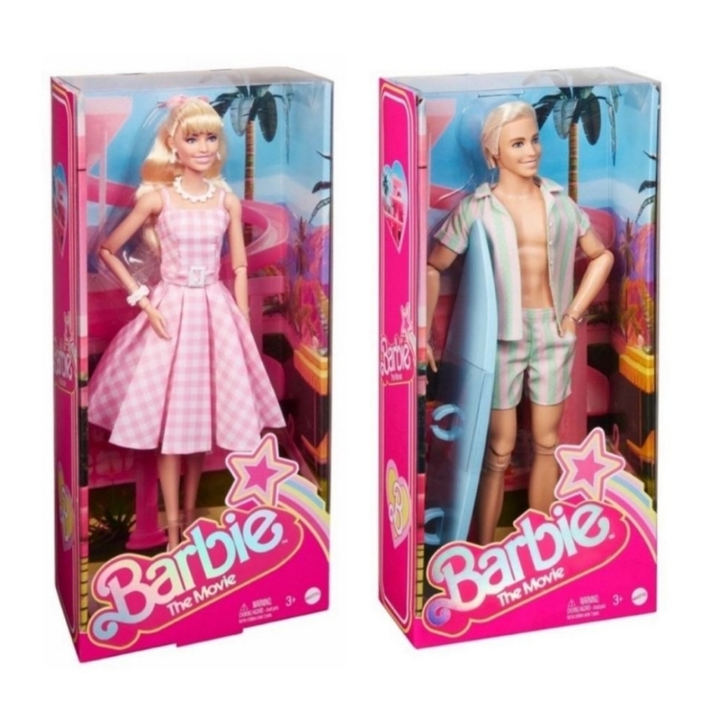 Barbie The Movie Collectible Barbie & Ken Doll 11.5" Bundle - NWT